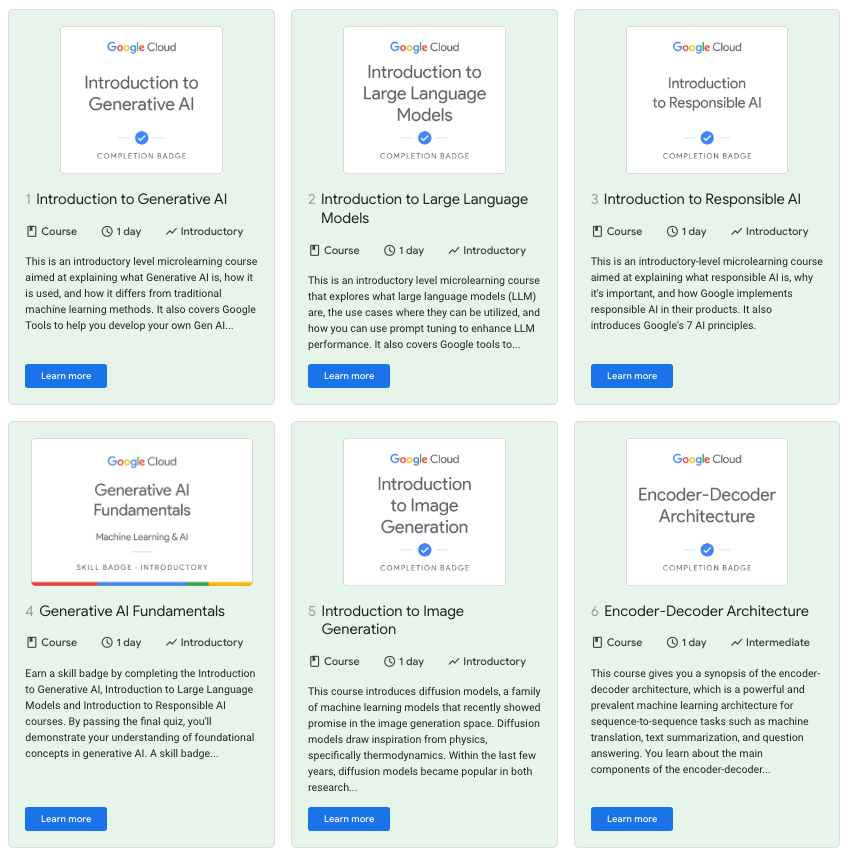 Generative AI Learning Path Notes Part 1 Atamel.Dev