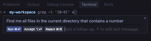 Antigravity command terminal