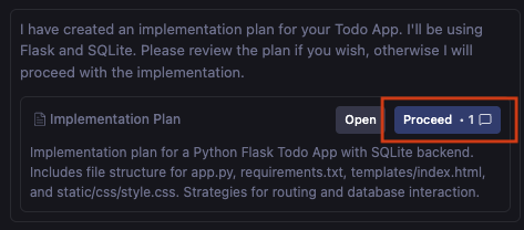 Antigravity feedback - implementation plan proceed