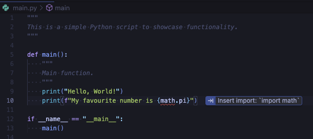 Antigravity tab to import