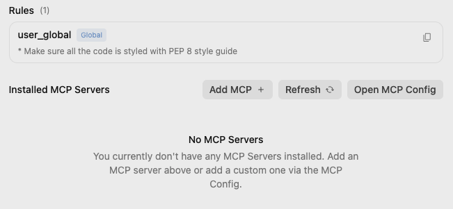 Antigravity Plugins Rule and MCP