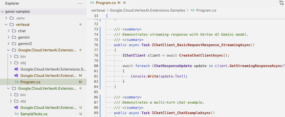 genai-samples updates